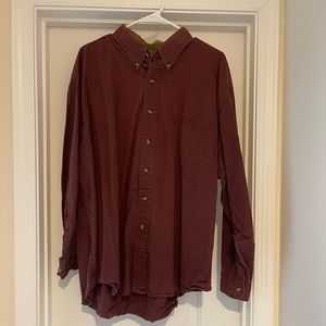 Saddlebred Maroon Men’s Dress Shirt